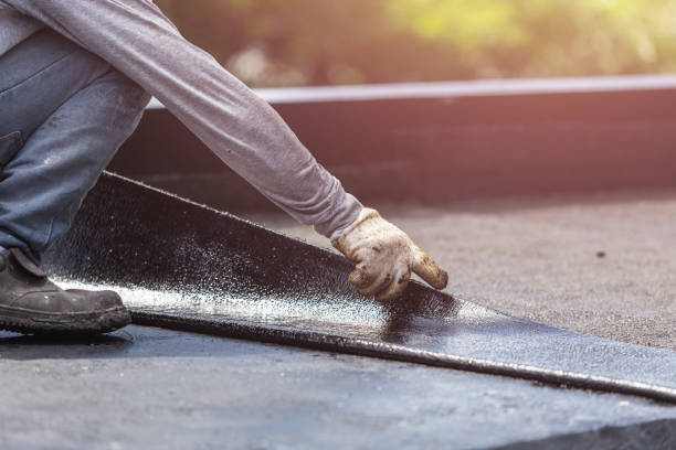Professional Waterproofing technician working in Brownsboro, AL